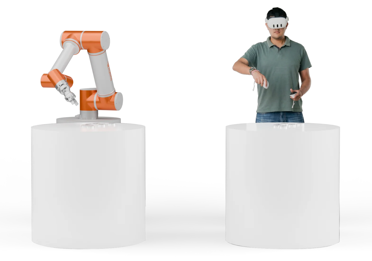 Integra Robotics Tele-op SDK in use